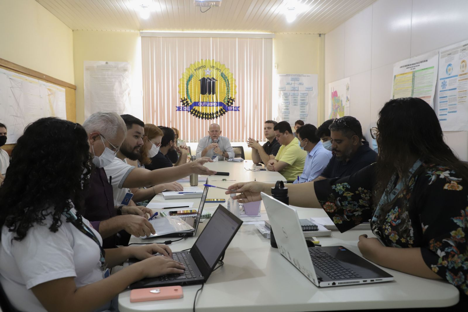 Reunião serviu para elaborar o cronograma de execução dos trabalhos