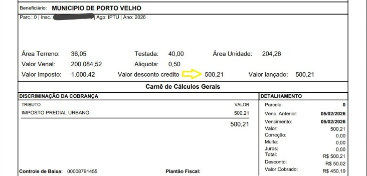 Valores gerados por inclusão do CPF nas NFS-e aparecem na parte superior do documento 